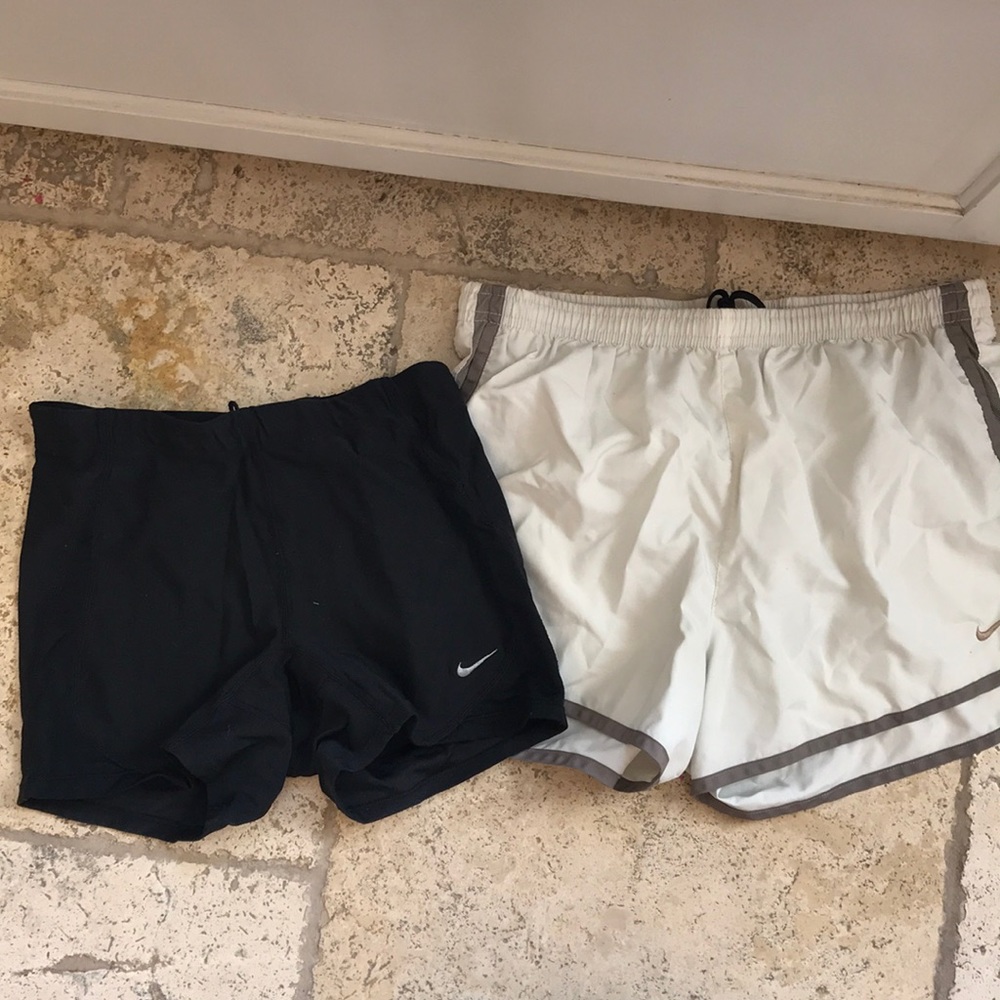 2 medium Nike shorts